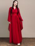 Ancient Red Dance Costumes Performance Hanfu Dress 1.jpg