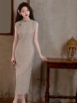 Asian Dress Dresses Retro Sleeveless Qipao3.jpg