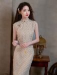 Asian Dress Dresses Retro Sleeveless Qipao3.jpg