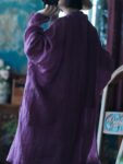 Asian Inspired Loose Shirt Long Linen Outerwear1.jpg