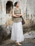 Asymmetrical Chinese Vest Linen Sleeveless Top2.jpg