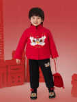 Baby Tang Suit Jacket Red Festive Coat1.jpg