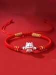 Benmingnian Red Cord Bracelet Dragon Rope Bracelets 1.jpg