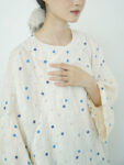 Boho Asian Inspired Shirt Loose Linen Blouse 1.jpg
