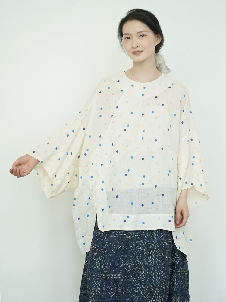 Boho Asian Inspired Shirt Loose Linen Blouse 4.jpg Boho Asian Inspired Shirt Loose Linen Blouse 4.jpg
