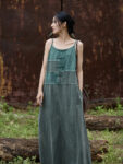 Boho Linen Maxi Dress Strap Long Dress4.jpg