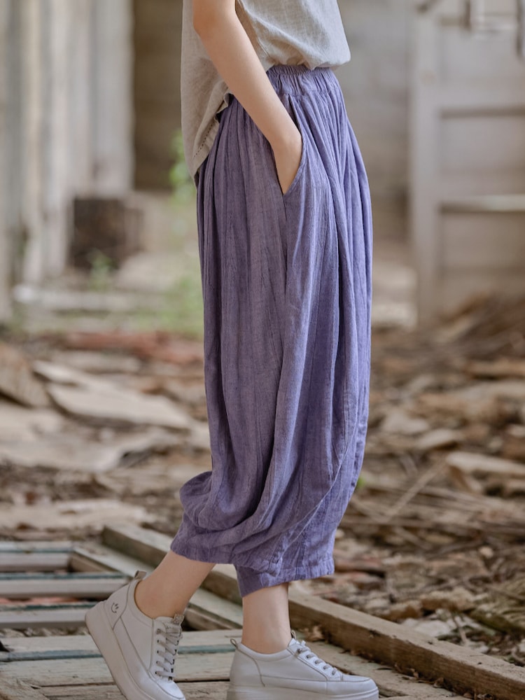 Boho Linen Pants Women Loose Pants9.jpg Boho Linen Pants Women Loose Pants9.jpg