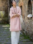 Boho Minimalist Dress Linen Long Shirt9.jpg