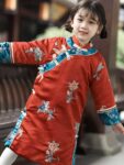 China Kidswear Embroidered Tang Suit Cheongsam Dress 8.jpg