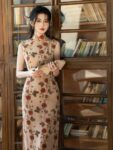 Chinese Dresses Valentines Sleeveless Cheongsam3.jpg