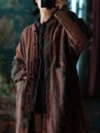 Chinese Inspired Loose Jacket Vintage Cotton Coat1.jpg