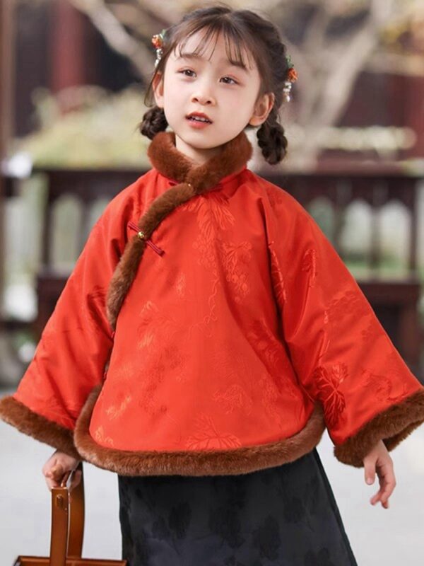 Chinese New Year Clothing Girls Loose Winter Coat 11.jpg