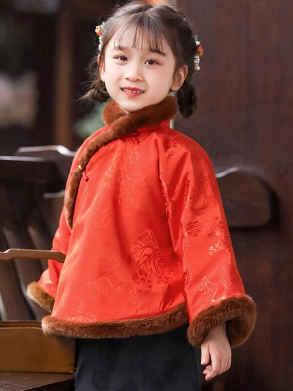 Chinese New Year Clothing Girls Loose Winter Coat 7.jpg