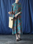 Chinese Qipao Dress Vintage Loose Fit Dress1.jpg