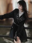 Chinese Style Black Jacket Women Daily Windbreaker 5.jpg