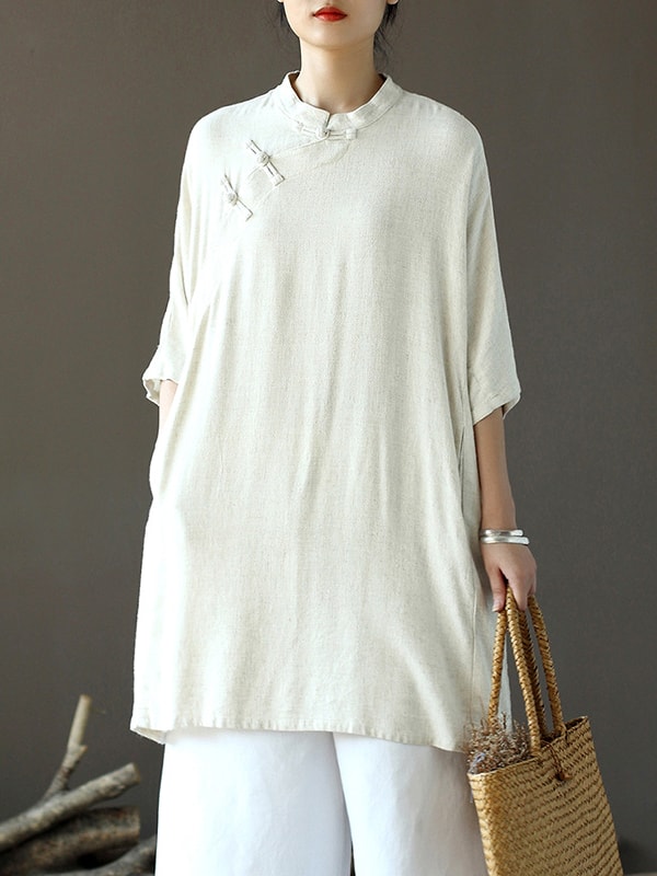 Chinese Style Clothing Loose Fit Dress2.jpg
