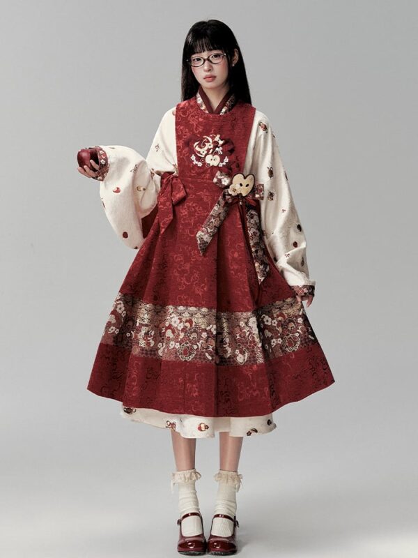 Chinese Style Dress Improved Hanfu Ming Dynasty Clothing1.jpg