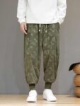 Chinese Style Harem Pants Men Retro Corduroy Trousers1.jpg