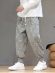 Chinese Style Harem Pants Men Retro Corduroy Trousers1.jpg