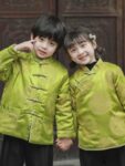 Chinese Tang Suit For Boys And Girls Cotton Coat 9.jpg