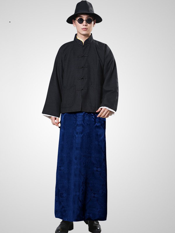 Chinese Tang Suit Mens Performance Costumes 7.jpg