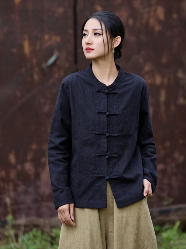 Chinese Vintage Linen Shirt for Women2.jpg