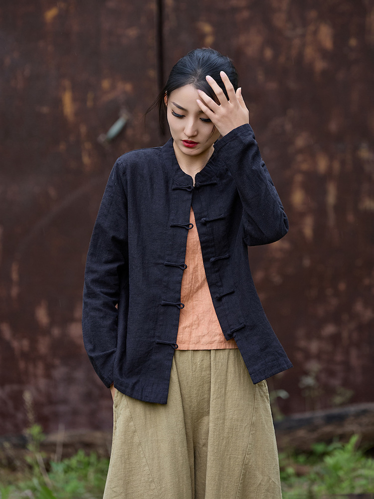 Chinese Vintage Linen Shirt for Women8.jpg Chinese Vintage Linen Shirt for Women8.jpg