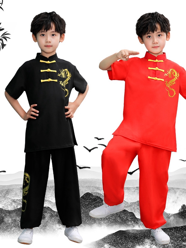 Chinese Wushu Uniform Kid Kung Fu Training Clothing 2.jpg