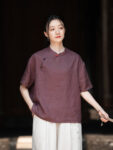 Chinese Zen Cotton Linen Top Women Shirt9.jpg