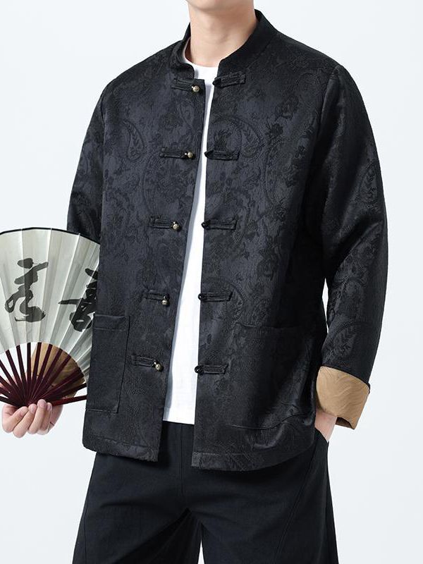 Chinese jacquard Tang jacket 7.jpg