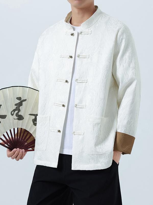Chinese jacquard Tang jacket 8.jpg