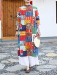 Colorful Cotton Long Loose Dresses6.jpg