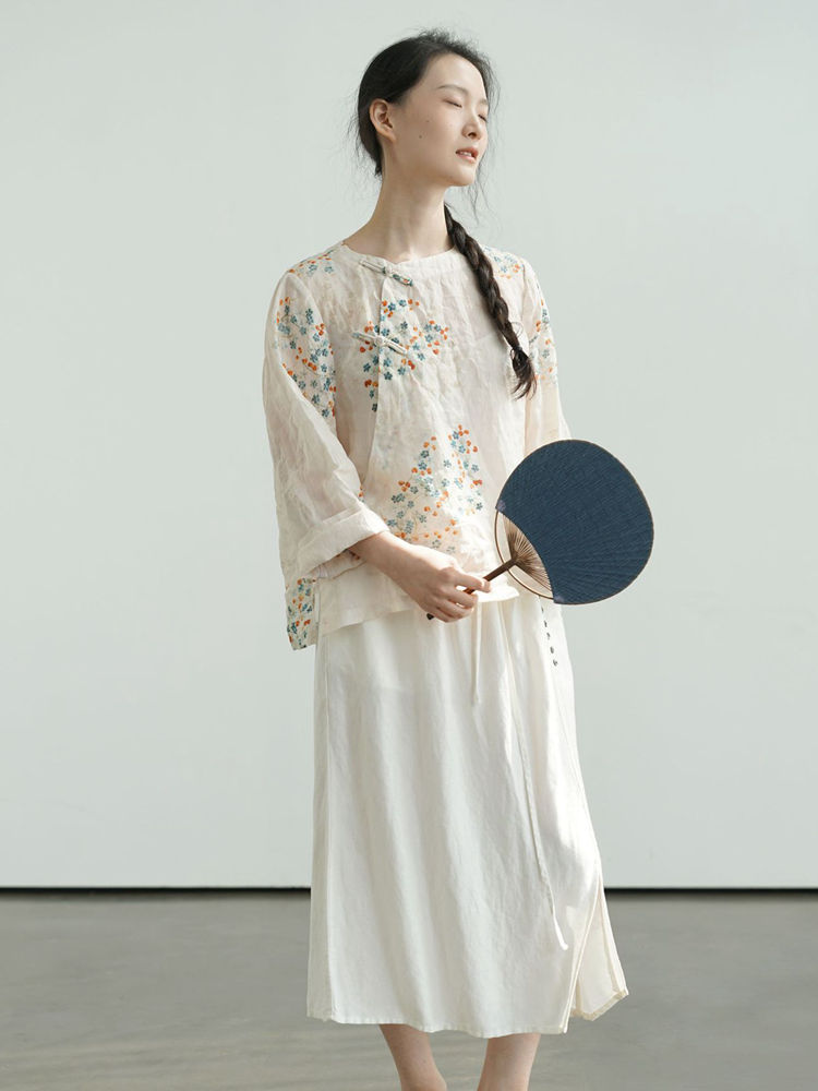 Digital Floral Print Blouse Chinese Style Shirt 3.jpg Digital Floral Print Blouse Chinese Style Shirt 3.jpg