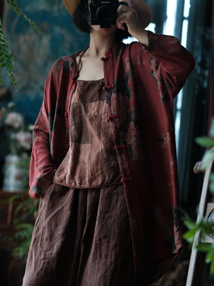 Frog Button Floral Overcoat Vintage Hanfu Jacket2.jpg Frog Button Floral Overcoat Vintage Hanfu Jacket2.jpg