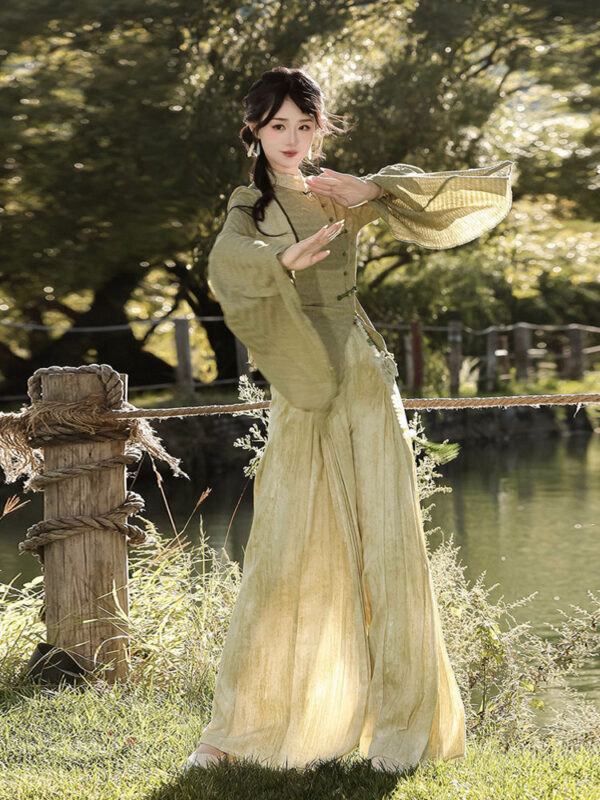 Green Fairy Dress Hanfu Inspired Outfit 7.jpg
