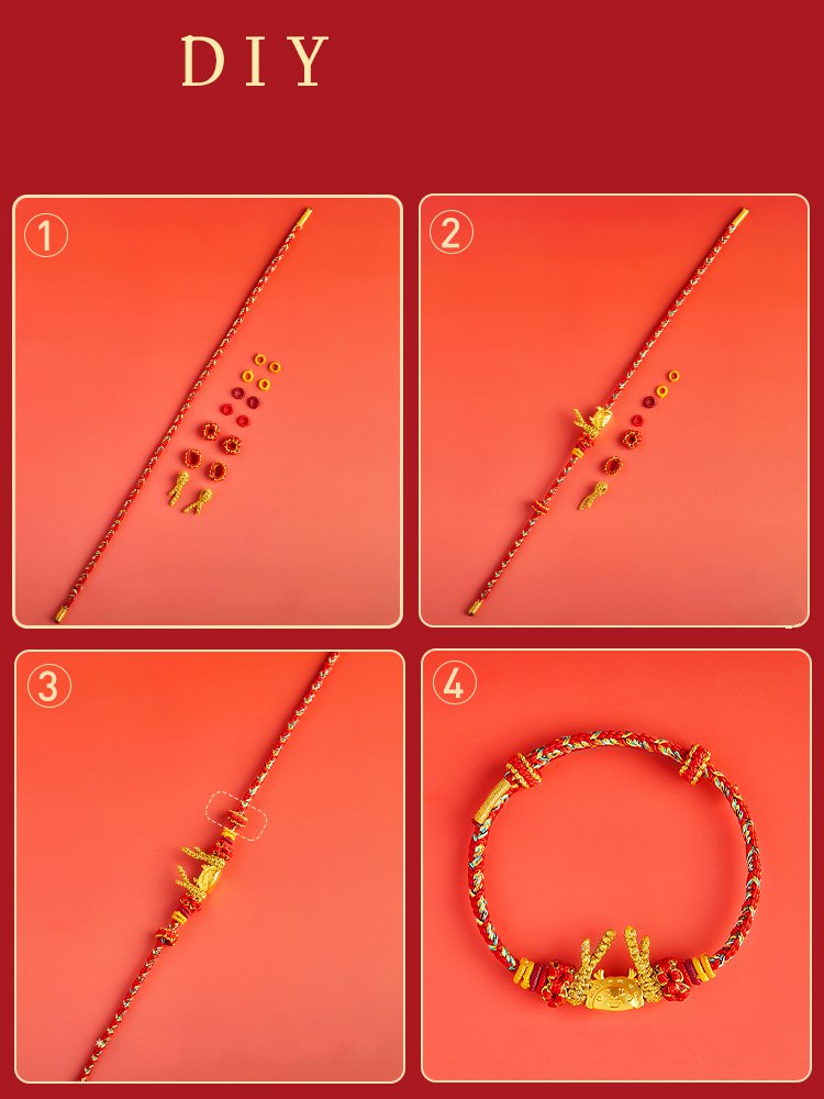 Handmade Red Bracelet Woven Dragon Rope 2024 3.jpg Handmade Red Bracelet Woven Dragon Rope 2024 3.jpg