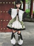 Hanfumdoern Chinese Style Green Lolita Dress Womens 1.jpg