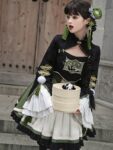 Hanfumdoern Chinese Style Green Lolita Dress Womens 1.jpg