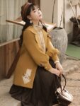 Hanfumodern Chinese Modern Hanfu Han Element Shirt Skirt Woolen Jacket 2.jpg