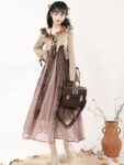 Hanfumodern Chinese Style Brown Dresses For Women 5.jpg