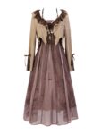 Hanfumodern Chinese Style Brown Dresses For Women 5.jpg