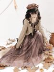 Hanfumodern Chinese Style Brown Dresses For Women 5.jpg