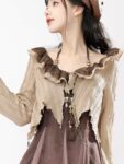 Hanfumodern Chinese Style Brown Dresses For Women 5.jpg