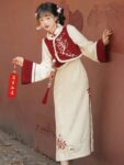 Hanfumodern Chinese new year dress women 3.jpg