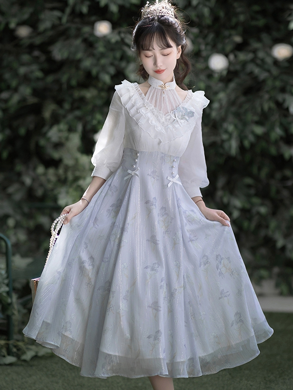 Hanfumodern Daily Sweet Long Lolita Dress Chinese Style Dress 5.jpg Hanfumodern Daily Sweet Long Lolita Dress Chinese Style Dress 5.jpg