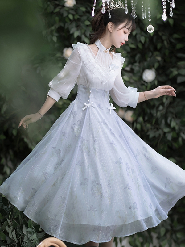 Hanfumodern Daily Sweet Long Lolita Dress Chinese Style Dress 7.jpg Hanfumodern Daily Sweet Long Lolita Dress Chinese Style Dress 7.jpg