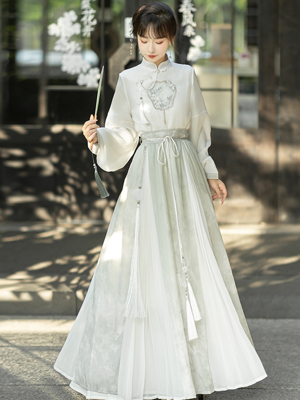 Hanfumodern Women Hanfu Chinese Style Top And Skirt Set 5.jpg Hanfumodern Women Hanfu Chinese Style Top And Skirt Set 5.jpg