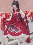 Hanfumodern cute red lolita dress.jpg