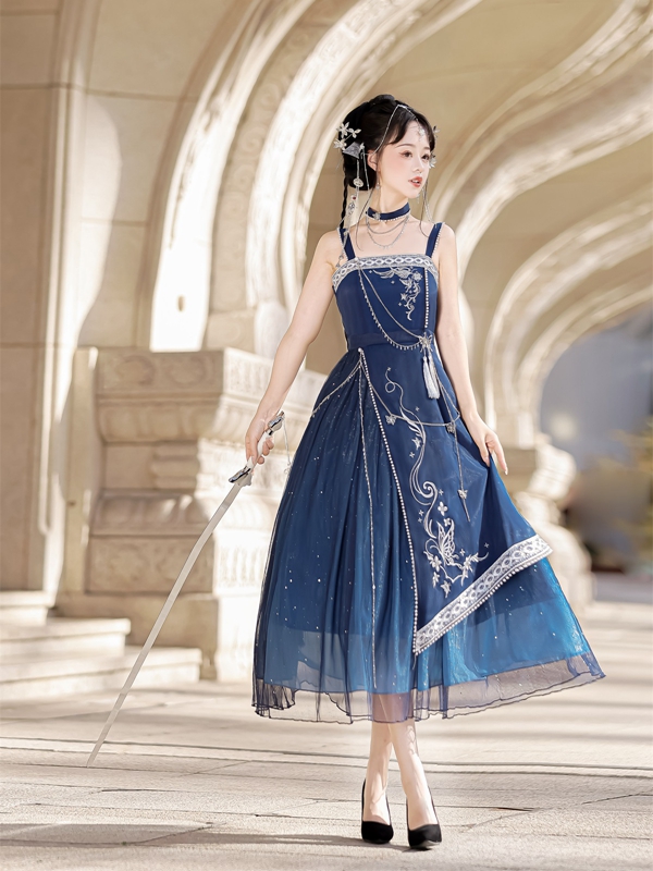 Hanfumodern lolita blue dress 7.jpg Hanfumodern lolita blue dress 7.jpg