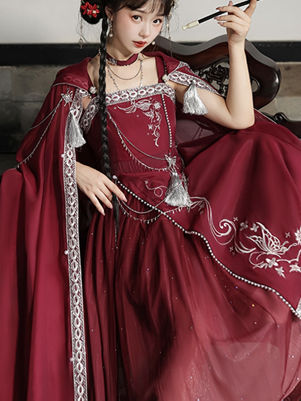 Hanfumodern lolita red dress 1.jpg Hanfumodern lolita red dress 1.jpg